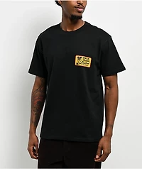 RVCA Cobra Services Black T-Shirt