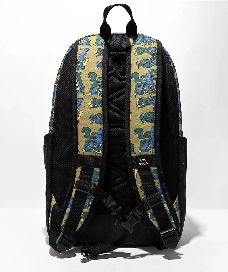 RVCA Curb Skate Avocado Backpack