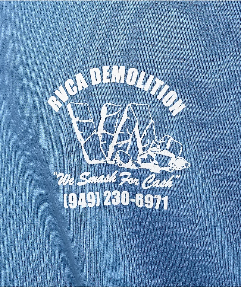 RVCA Demo Blue T-Shirt