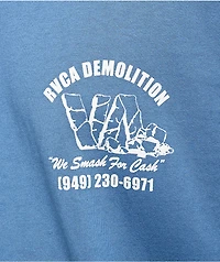 RVCA Demo Blue T-Shirt