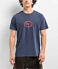 RVCA Firebrand Blue Pigment Dye T-Shirt