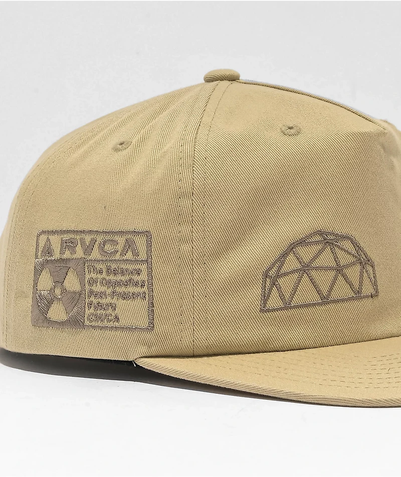 RVCA Infografik Khaki Snapback