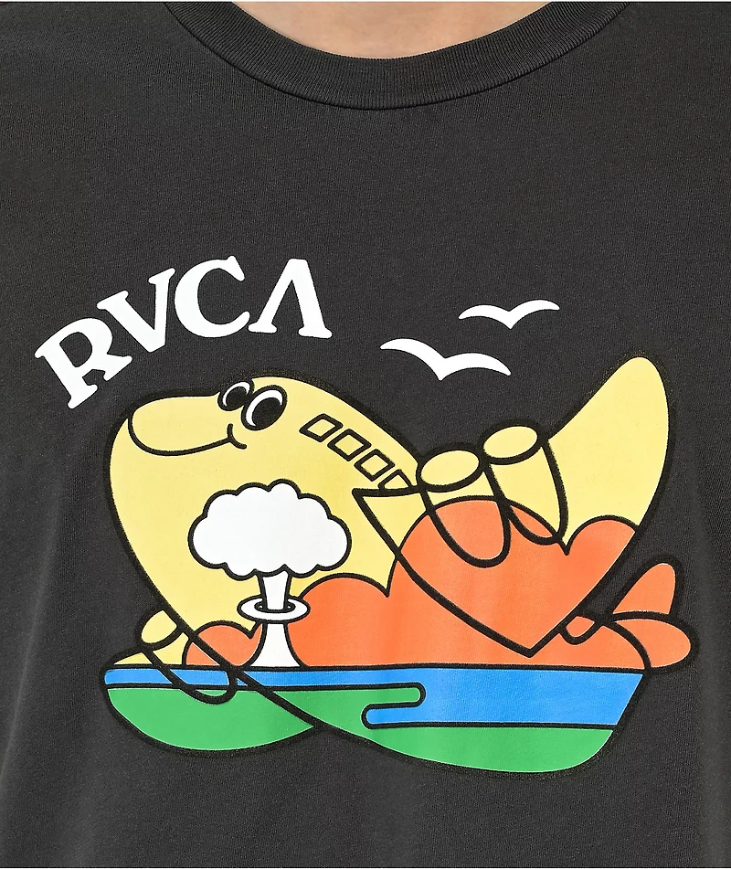 RVCA Island Hopper Grey T-Shirt