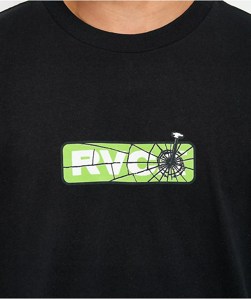 RVCA Nail Biter Black T-Shirt