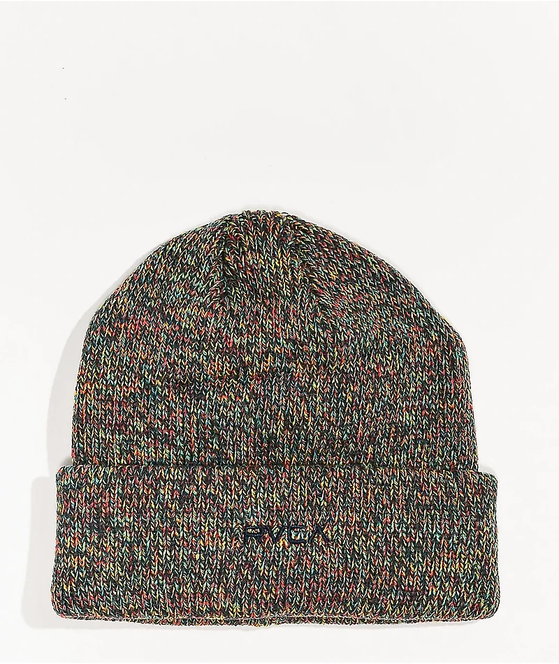RVCA Navy Marine Multicolor Beanie