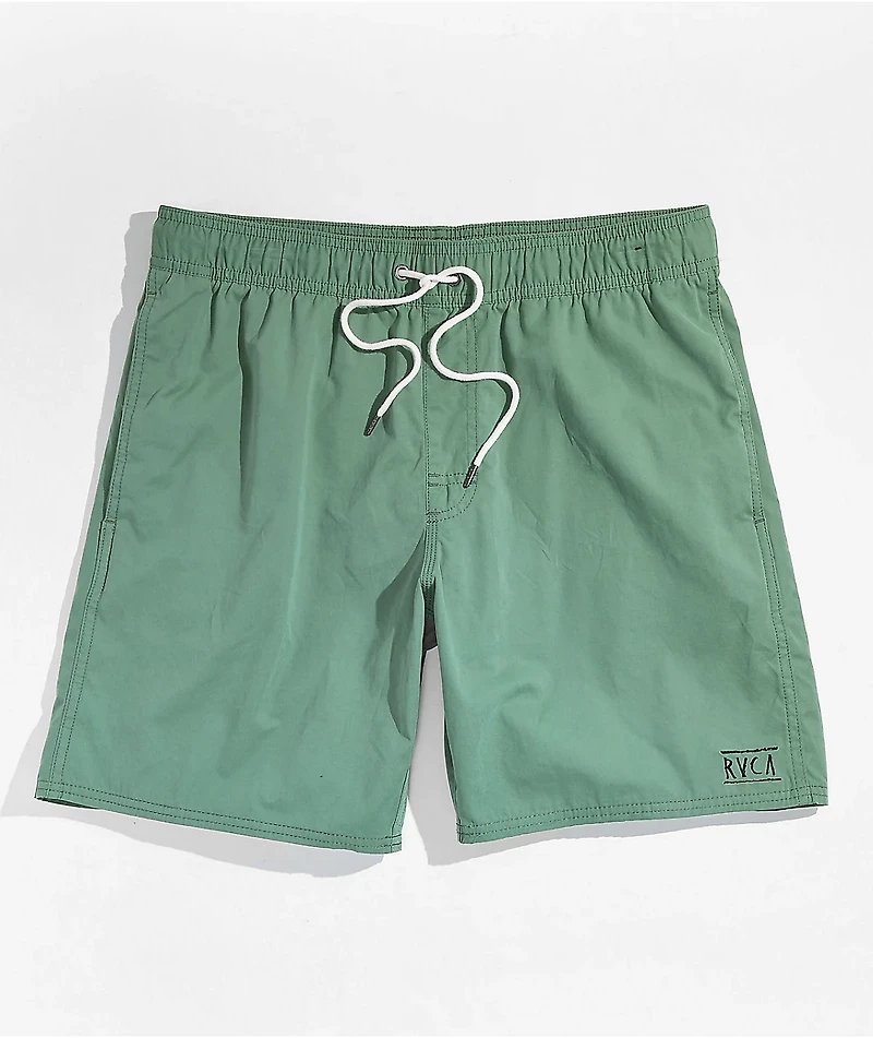 RVCA Opposites Elastic 2 Green Board Shorts