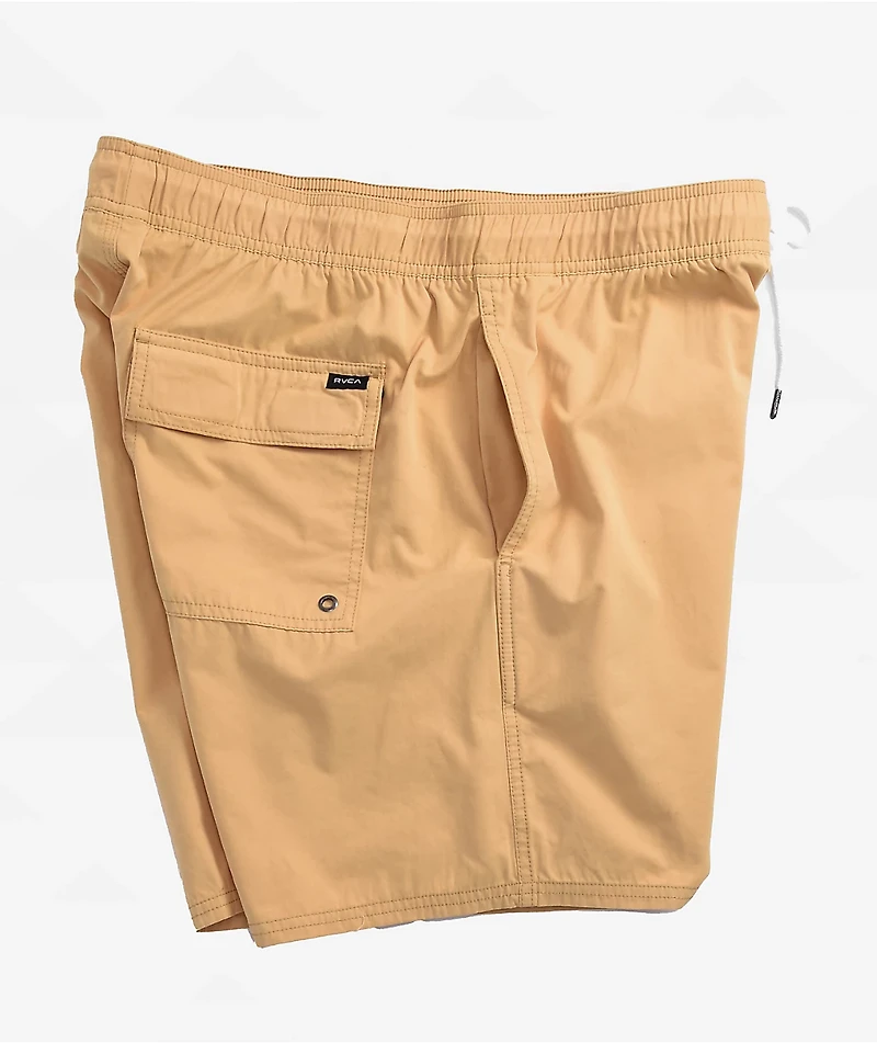 RVCA Opposites Yellow Hybrid Shorts