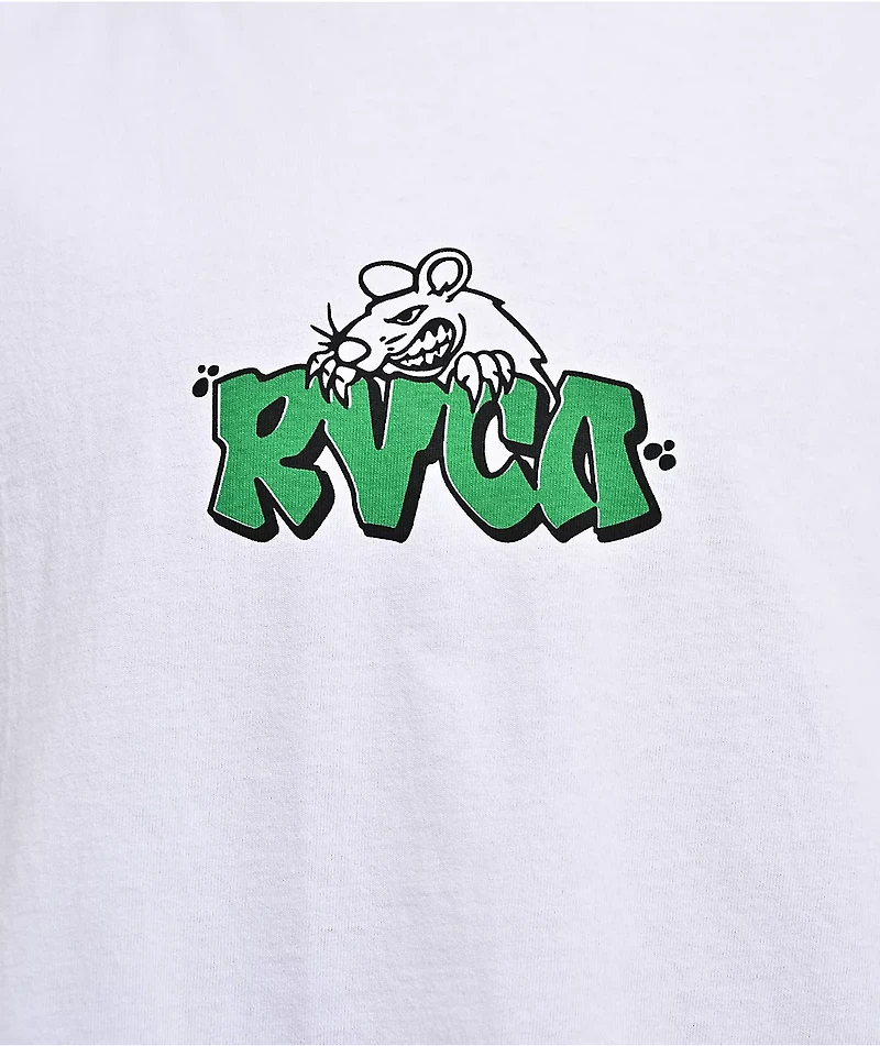 RVCA Rarest White T-Shirt