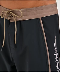 RVCA Retract Black & Brown Board Shorts