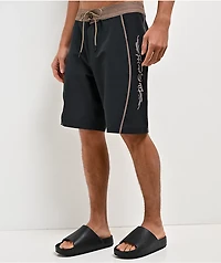 RVCA Retract Black & Brown Board Shorts