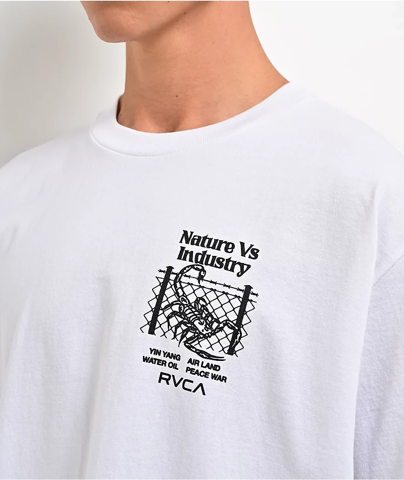 RVCA Security Code White T-Shirt