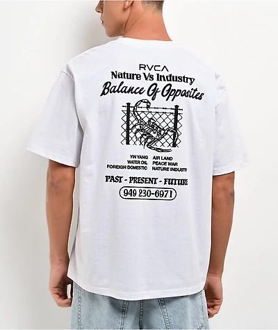 RVCA Security Code White T-Shirt