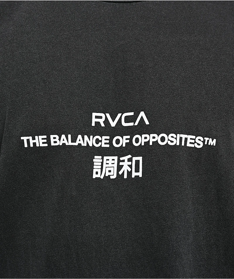 RVCA Signal Black T-Shirt