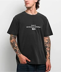 RVCA Signal Black T-Shirt