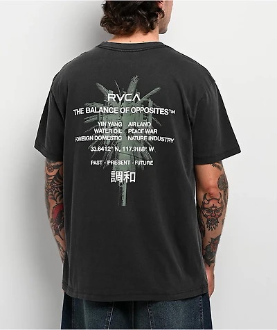 RVCA Signal Black T-Shirt