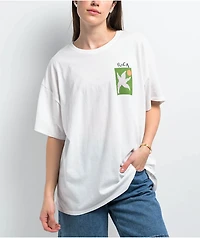 RVCA Starfish White Baggy T-Shirt