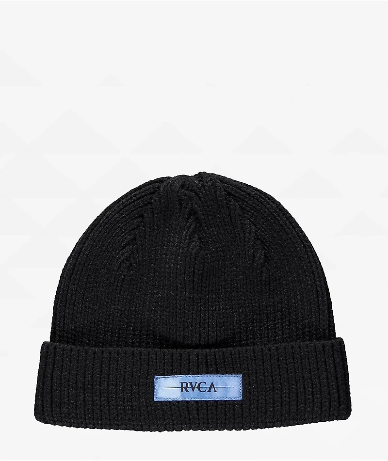 RVCA Sun Spirit Black Beanie