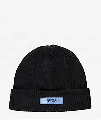RVCA Sun Spirit Black Beanie