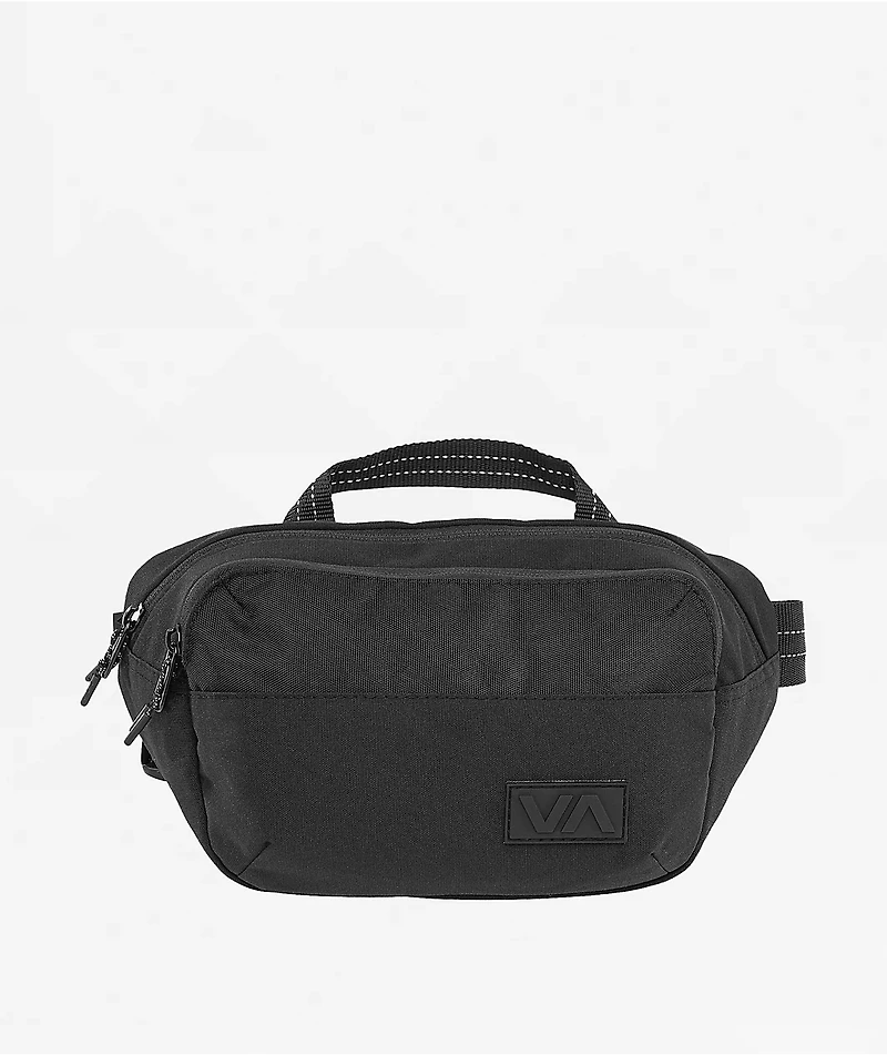 RVCA Surplus Black Fanny Pack
