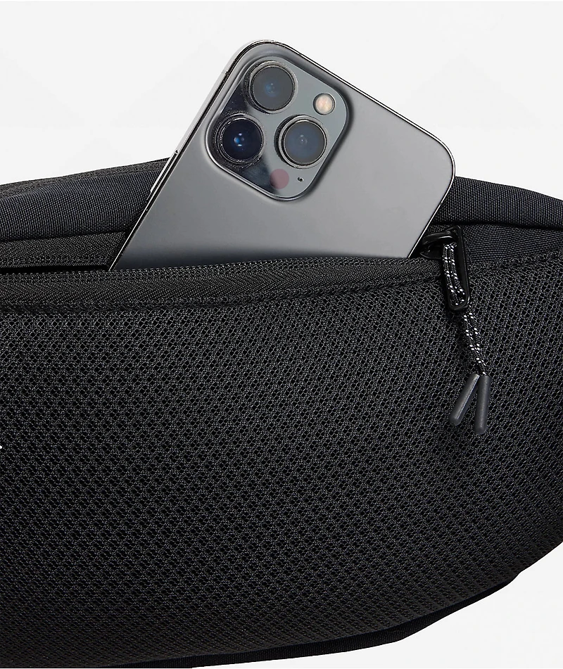 RVCA Surplus Black Fanny Pack