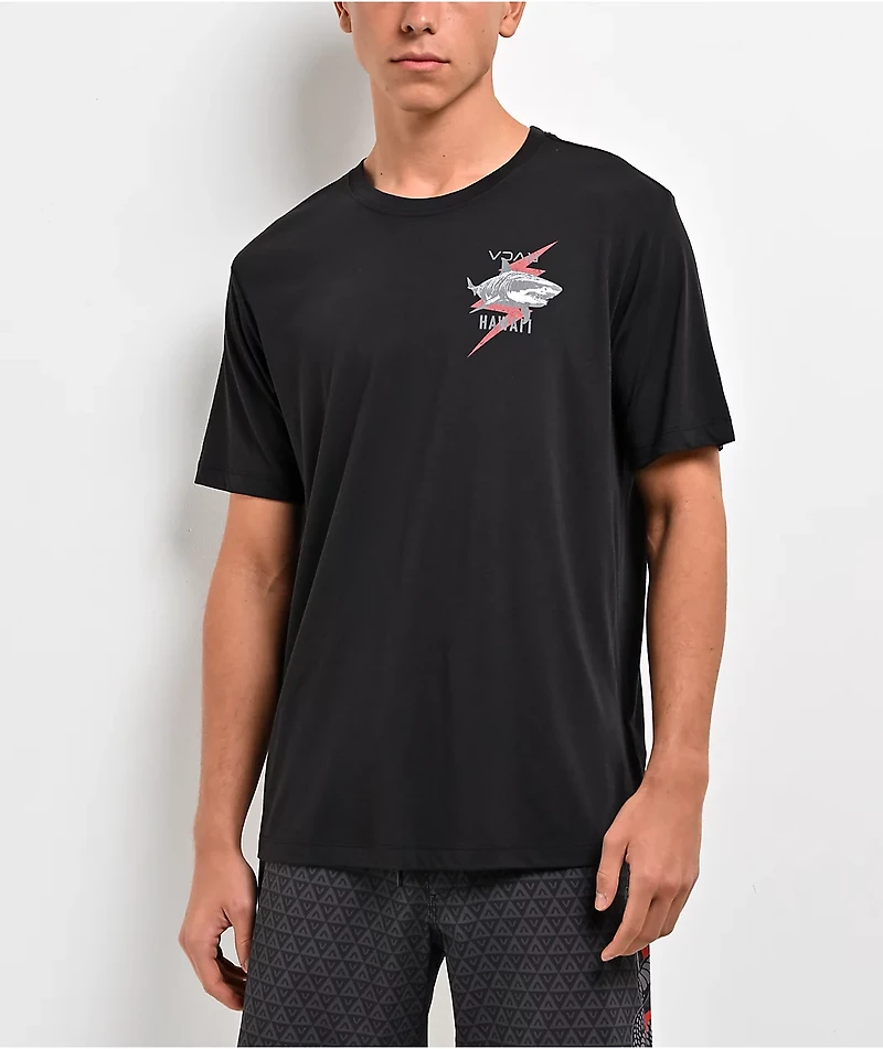 RVCA Tiger Shark Black T-Shirt