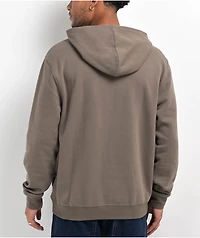 RVCA Wide Angle Brown Hoodie