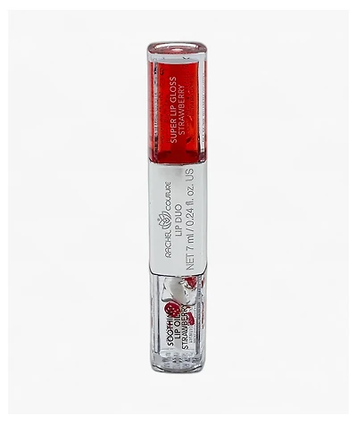 Rachel Couture Fruity Duo Strawberry Lip Gloss & Lip Oil