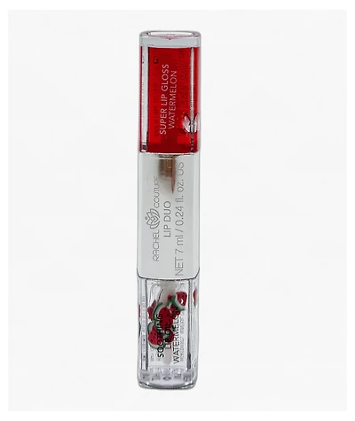 Rachel Couture Fruity Duo Watermelon Lip Gloss & Lip Oil