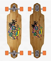Rad Bamboo Cabin 36" Drop Through Longboard Complete