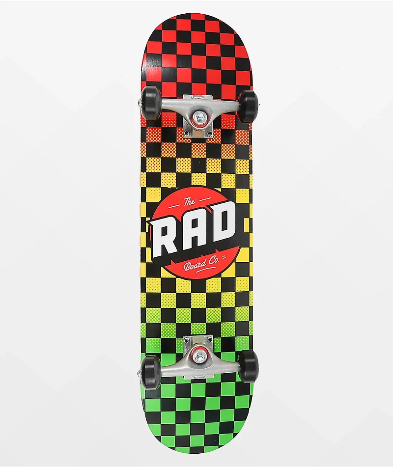 Rad Checkers Dude Crew 8.0" Skateboard Complete