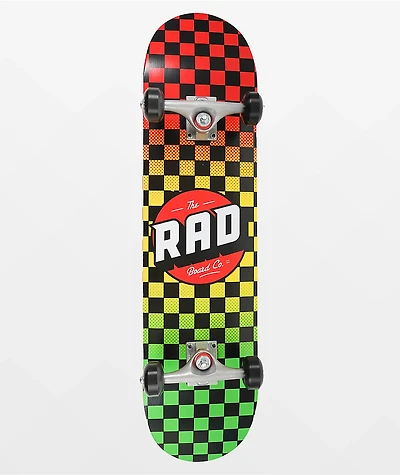 Rad Checkers Dude Crew 8.0" Skateboard Complete
