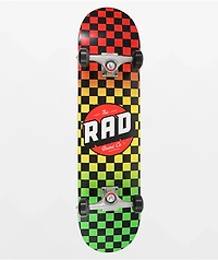 Rad Checkers Dude Crew 8.0" Skateboard Complete