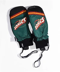 Rad x NBALab Classic Sonics Green 10K Snowboard Mittens