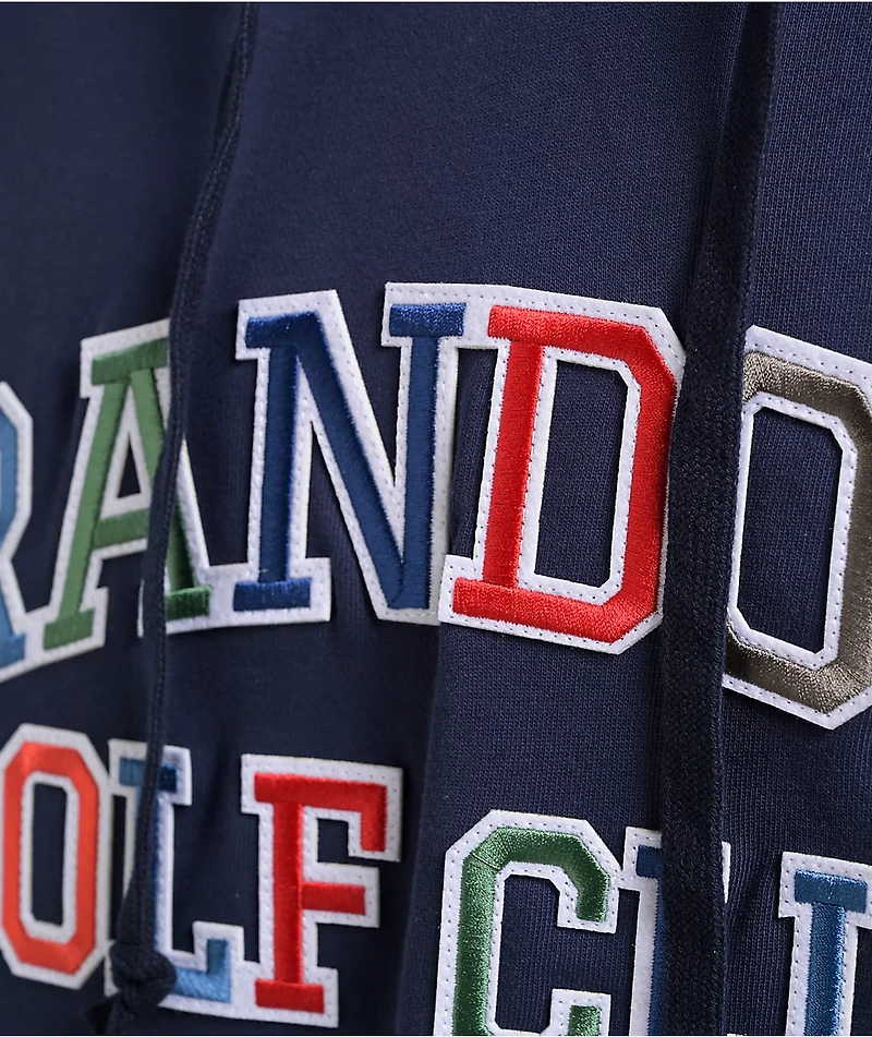 Random Golf Club Collegiate Navy Hoodie
