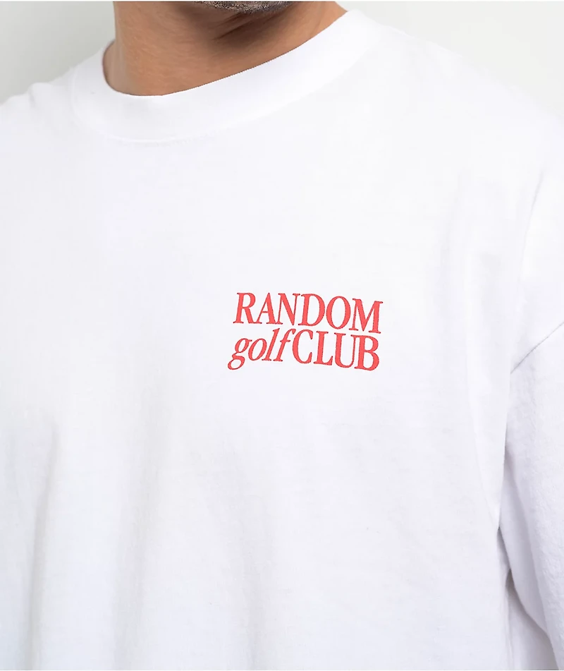 Random Golf Club Meetup Clubhouse White T-Shirt
