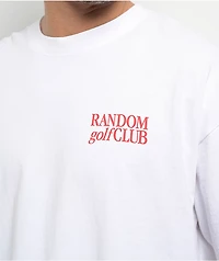Random Golf Club Meetup Clubhouse White T-Shirt