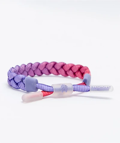 Rastaclat Evening Shift Pink Gradient Braided Bracelet
