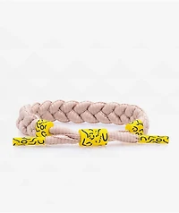 Rastaclat Far Beam Tan Braided Bracelet