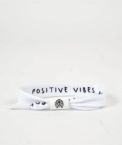 Rastaclat I <3 Your Mom White Shoelace Bracelet