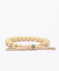 Rastaclat Karma Manifest Wooden Bead Bracelet