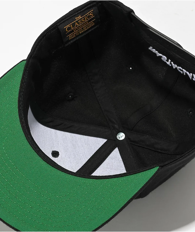 Rastaclat Lionhead Black Snapback