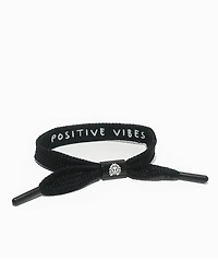 Rastaclat Locked In Black Shoelace Bracelet
