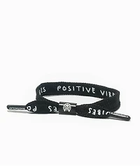 Rastaclat Locked In Black Shoelace Bracelet