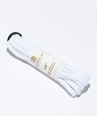 Rastaclat Oval 45" White Shoe Laces