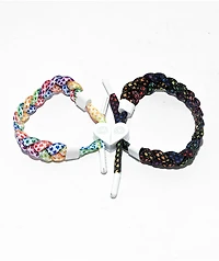 Rastaclat Pride 2 Pack Braided Bracelets