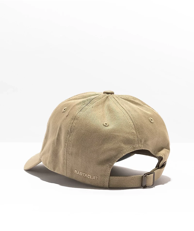 Rastaclat STP Brushy Tan Strapback Hat