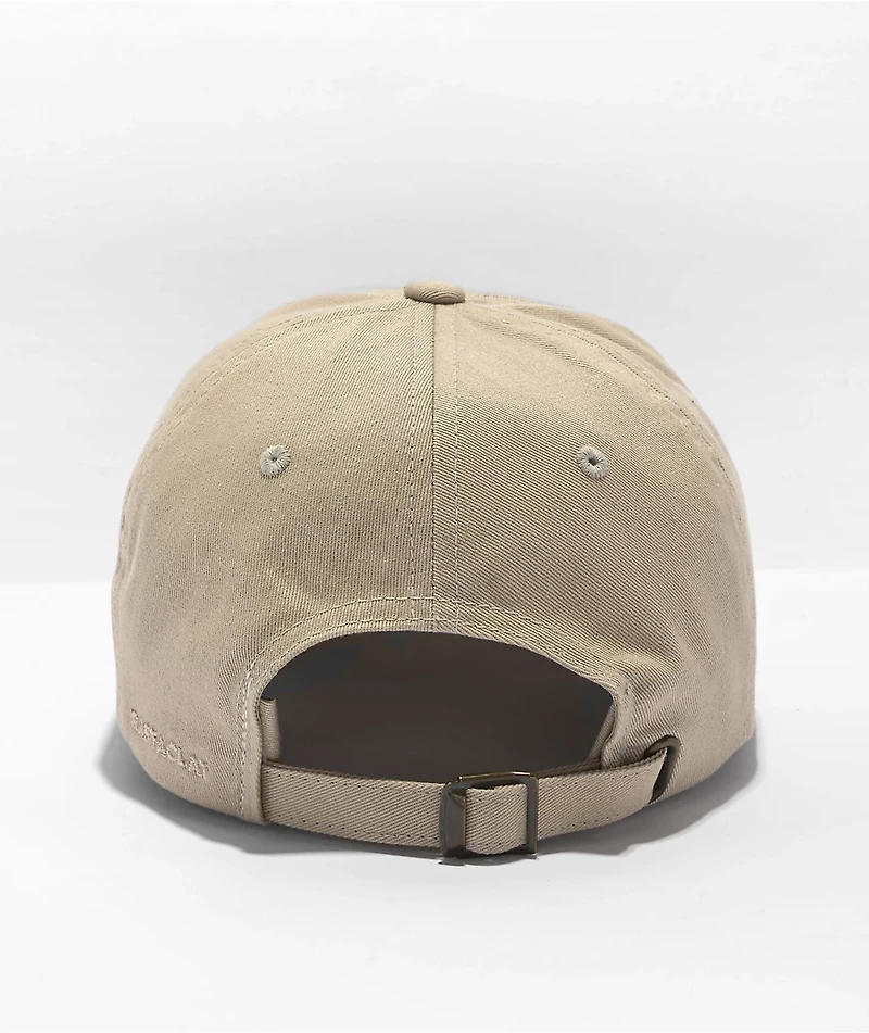 Rastaclat Seek The Positive Tan Strapback Hat