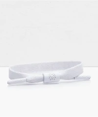 Rastaclat Seek The Positive White Shoelace Bracelet