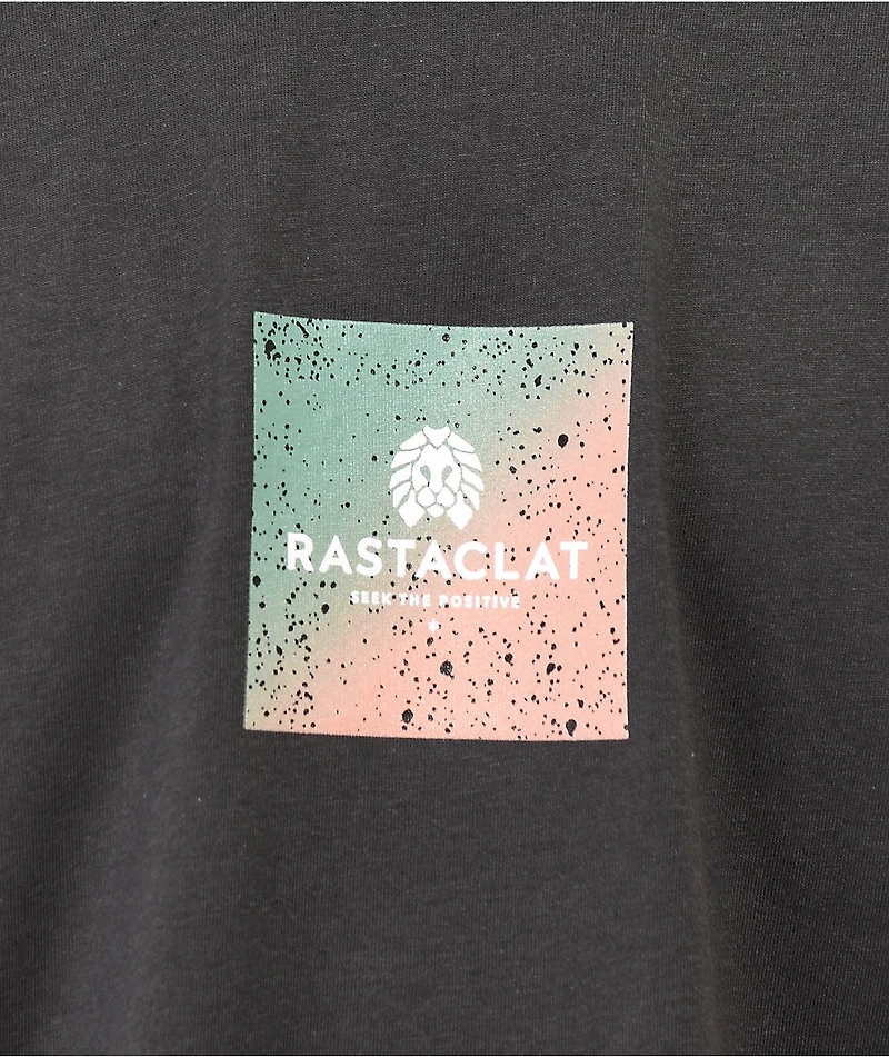Rastaclat Soul Lockup Black Wash T-Shirt