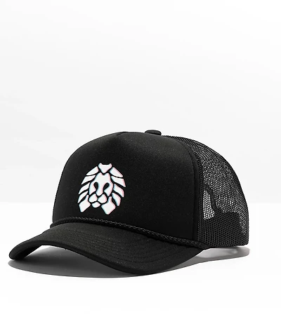 Rastaclat Trippy Lion Black Trucker Hat